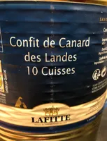 Confit de canard des Landes 10 cuisses