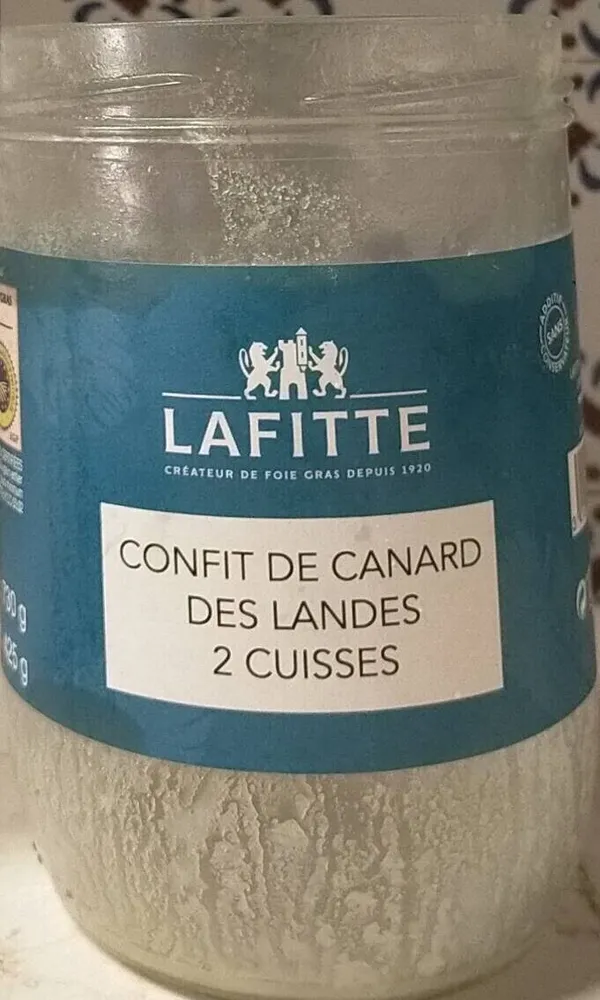Confit de canard des Landes 2 cuisses