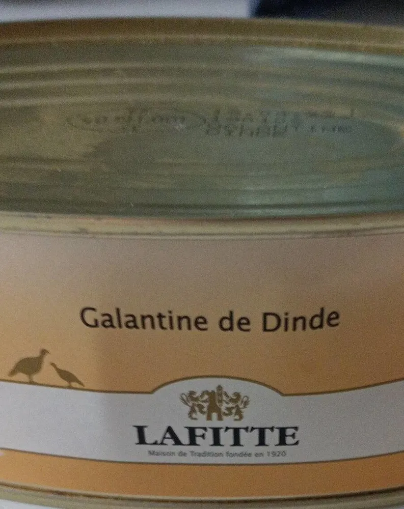 Galantina de pava