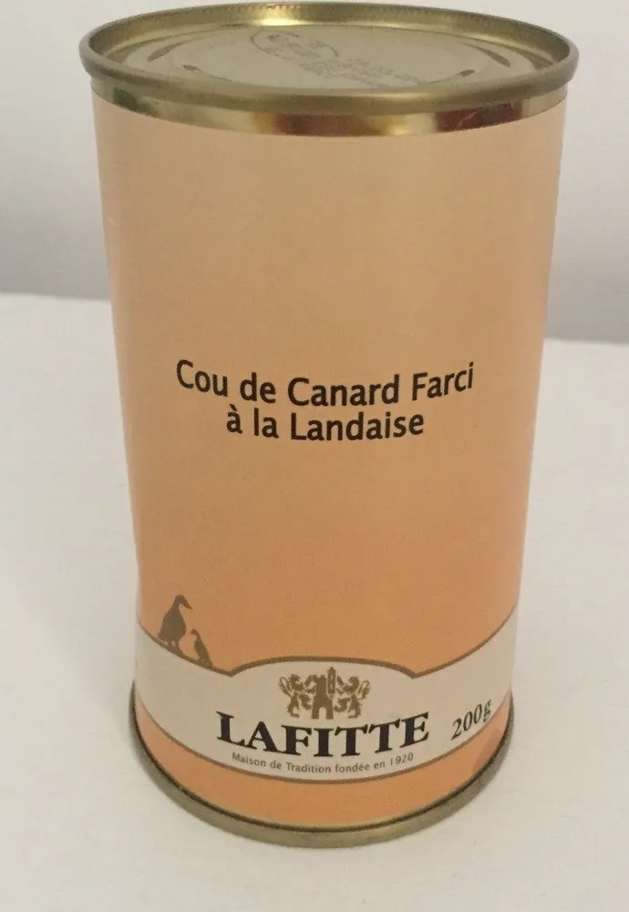 Cou de Canard Farci à la Landaise