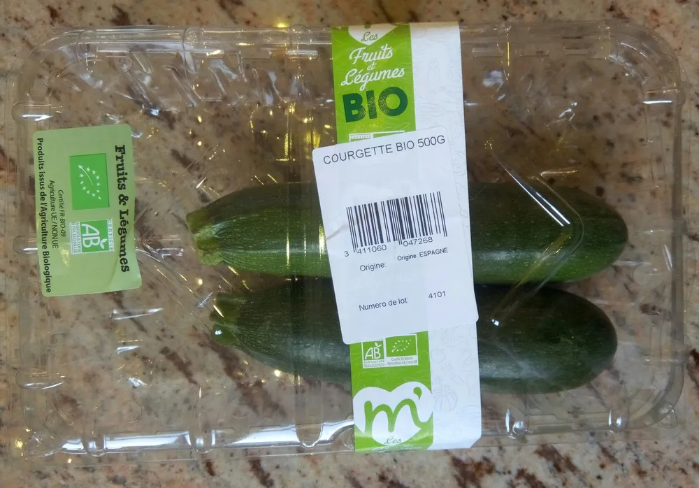 courgettes bio