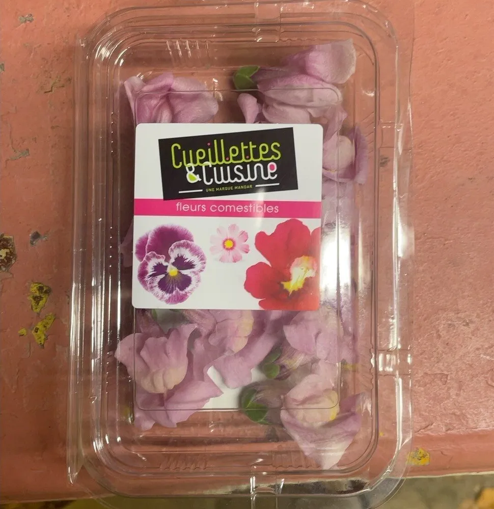 Fleur de muflier comestible