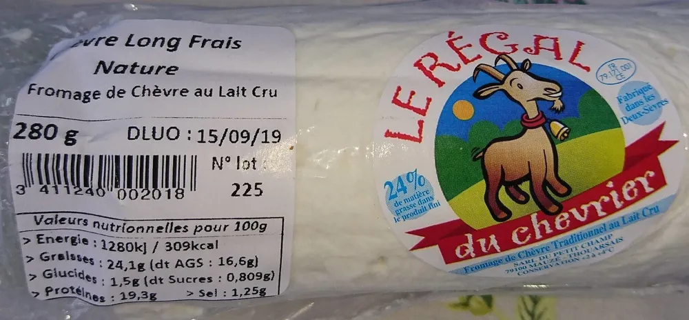 Chèvre long frais nature