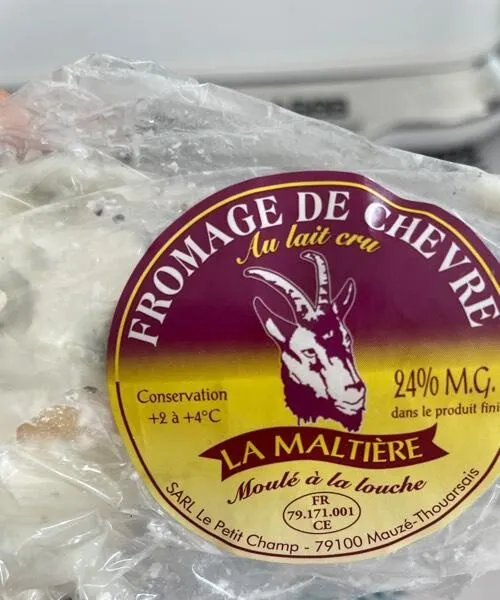 Fromage de chèvre au lait cru