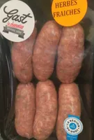 Saucisses herbes fraiches