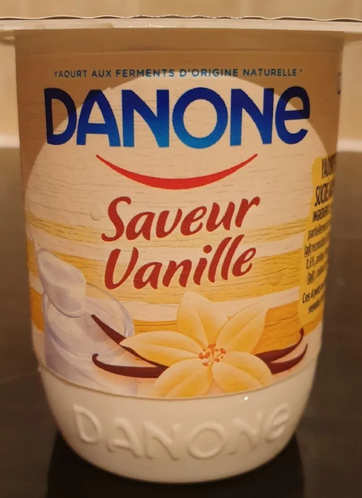 Yaourt saveur vanille