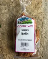 CROUSTILLANTS Amandes Myrtilles