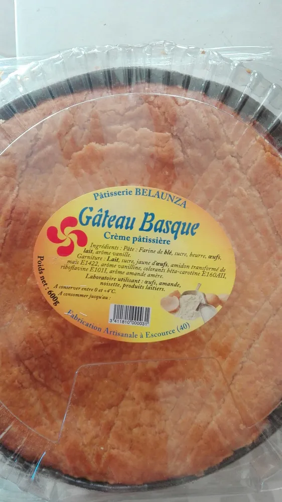 Gâteau Basque