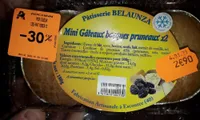 Mini gâteau basques pruneaux