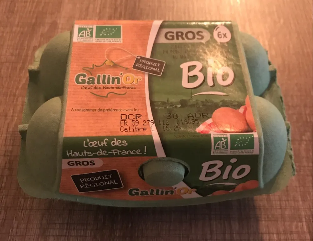 Oeuf Bio (Gros)