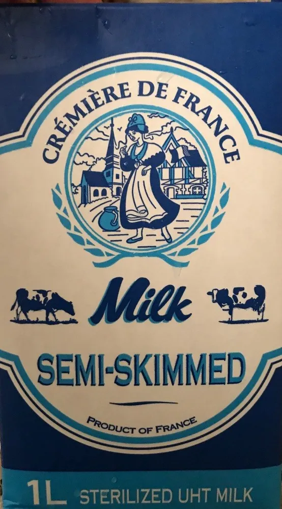 Lait 1/2 écrémé