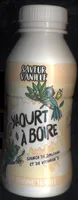 Yaourt à boire vanille