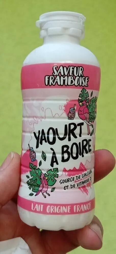 Yaourt à boire framboise