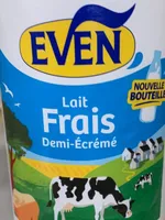 Lait frais demi écrémé
