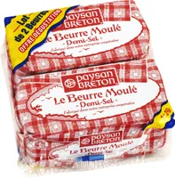 Paysan Breton - Beurre moulé demi-sel - lot