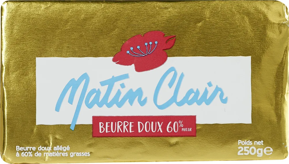 Beurre doux 60%MATGR