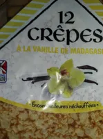 12 crêpes à la vanille de madagascar