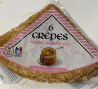 6 crêpes caramel au beurre salé