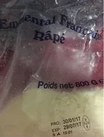 Emmental Francais Rapé 800g