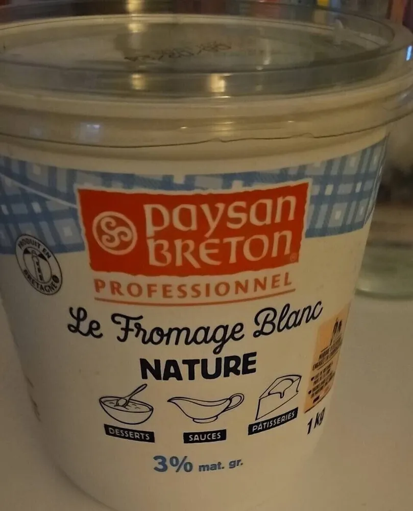 Fromage blanc nature