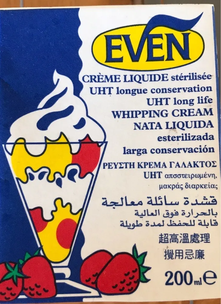 Crème liquide