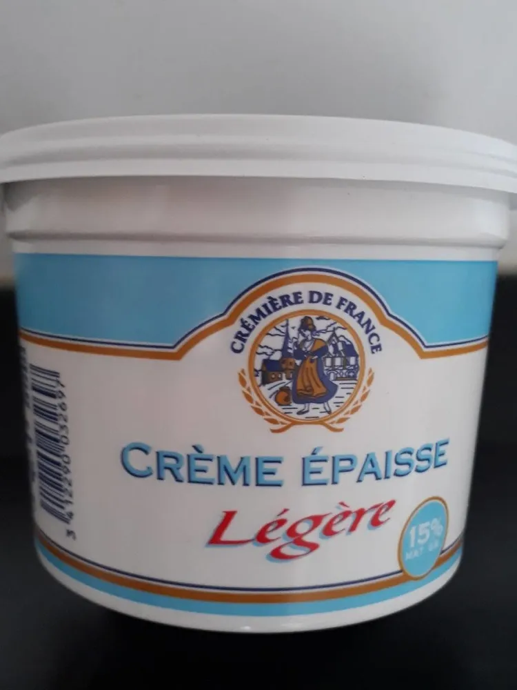 Crème épaisse légère