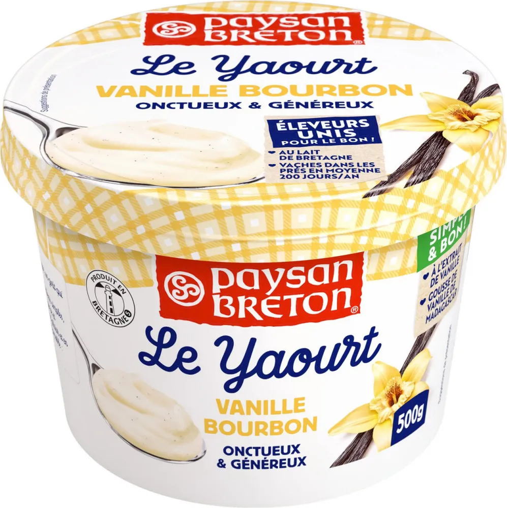 Le Yaourt Vanille Bourbon
