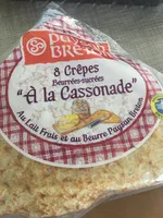 Crepes a la cassonade