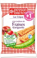 Paysan Breton - Les Crêpes à la confiture de fraises Gariguette X6+1