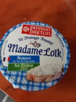 Fromage fouette Madame loik nature
