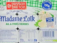 Le Fromage Fouetté AIL & FINES HERBES