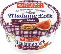 Le Fromage Fouetté Madame Loïk - Figue Noix de nos régions françaises