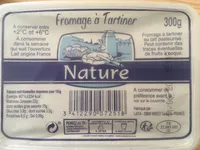 Fromage a tartiner nature