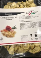 Raviolini carne rustida