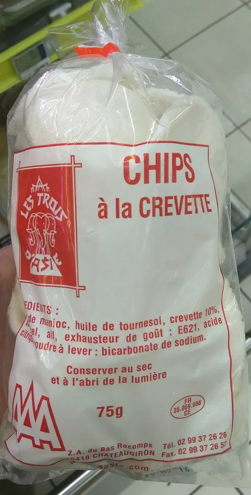 Chips à la Crevette