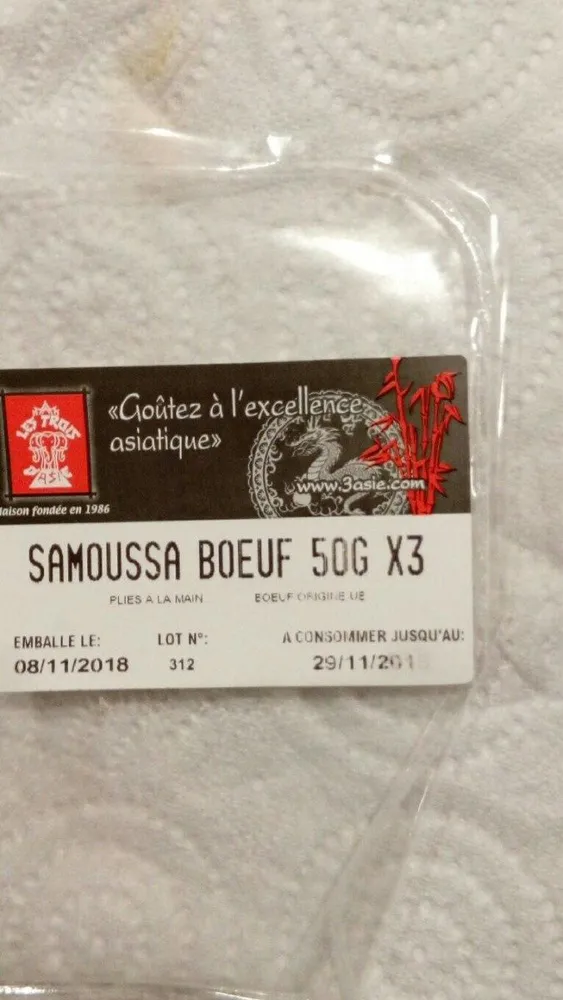 Samoussa de boeuf