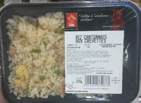 Riz cantonais aux crevettes