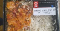 Tandoori poulet et riz
