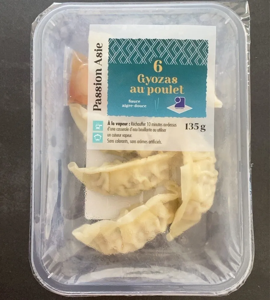 Gyozas au poulet