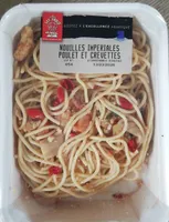 Nouilles imperiales poulet et crevettes