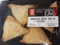 samoussa boeuf 50g x3 + 1 offert