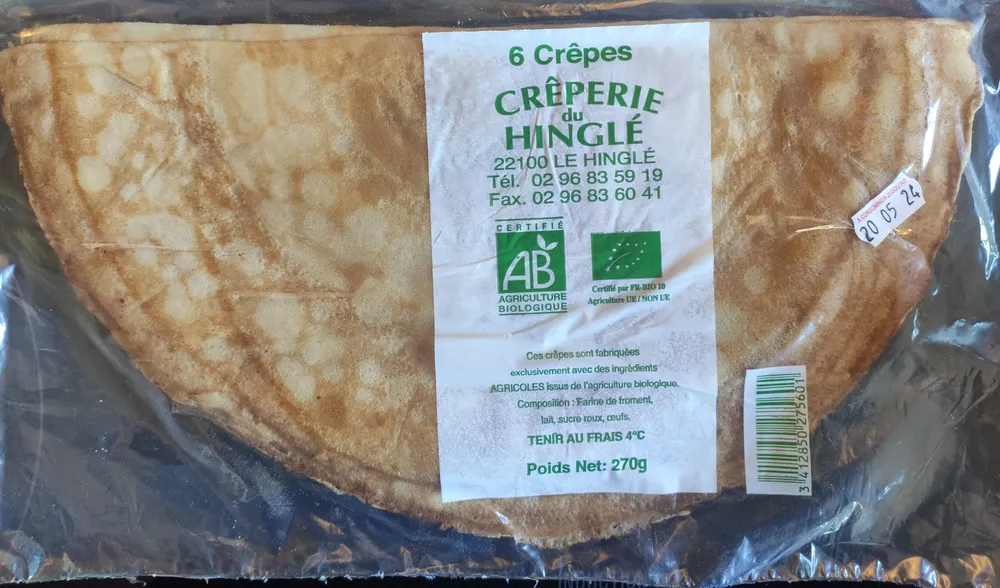 Crêpe bio
