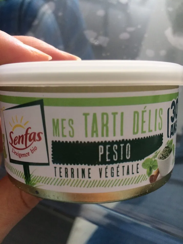 tarti délis pesto