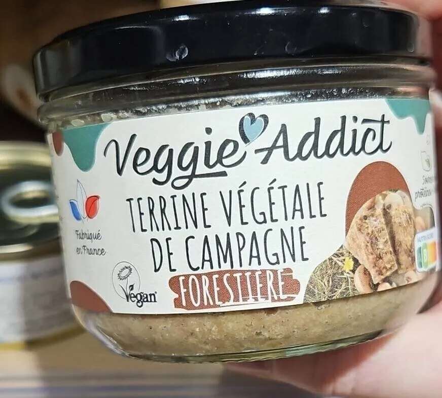 Terrine végétale de campagne forestière