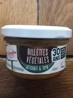 Rillettes végétales Artichaut & Thym