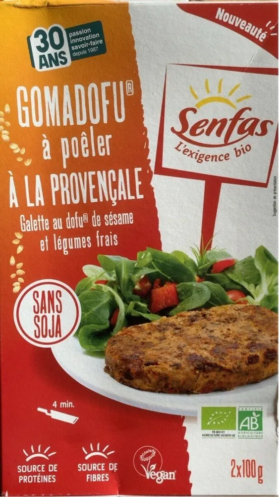 Dofu à poeler a la pronvençale
