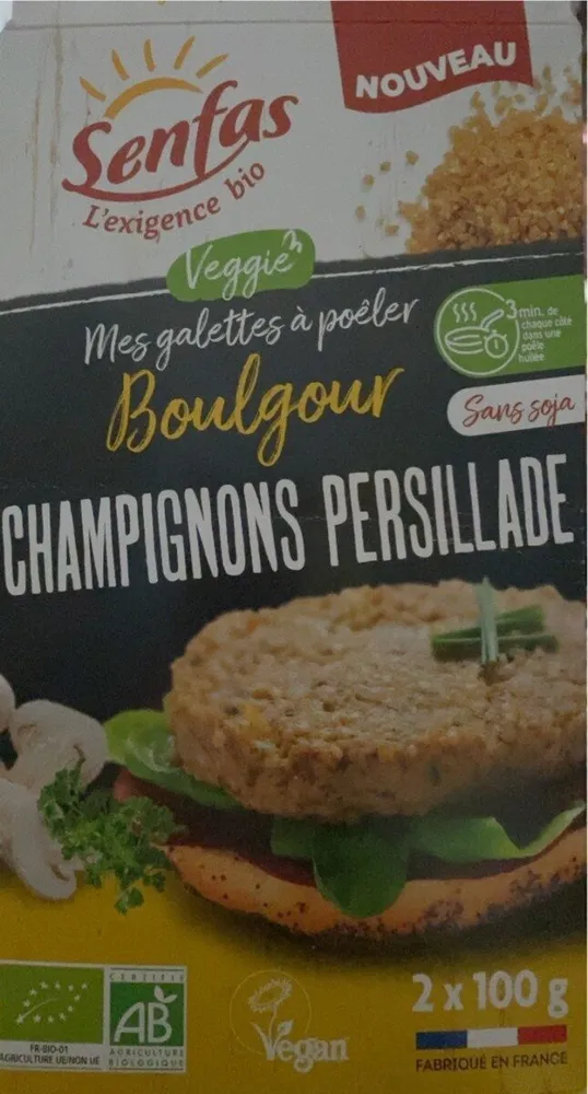 Boulgour champignons