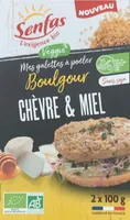 Mes galettes à poêler Boulgour Chèvre &Mi