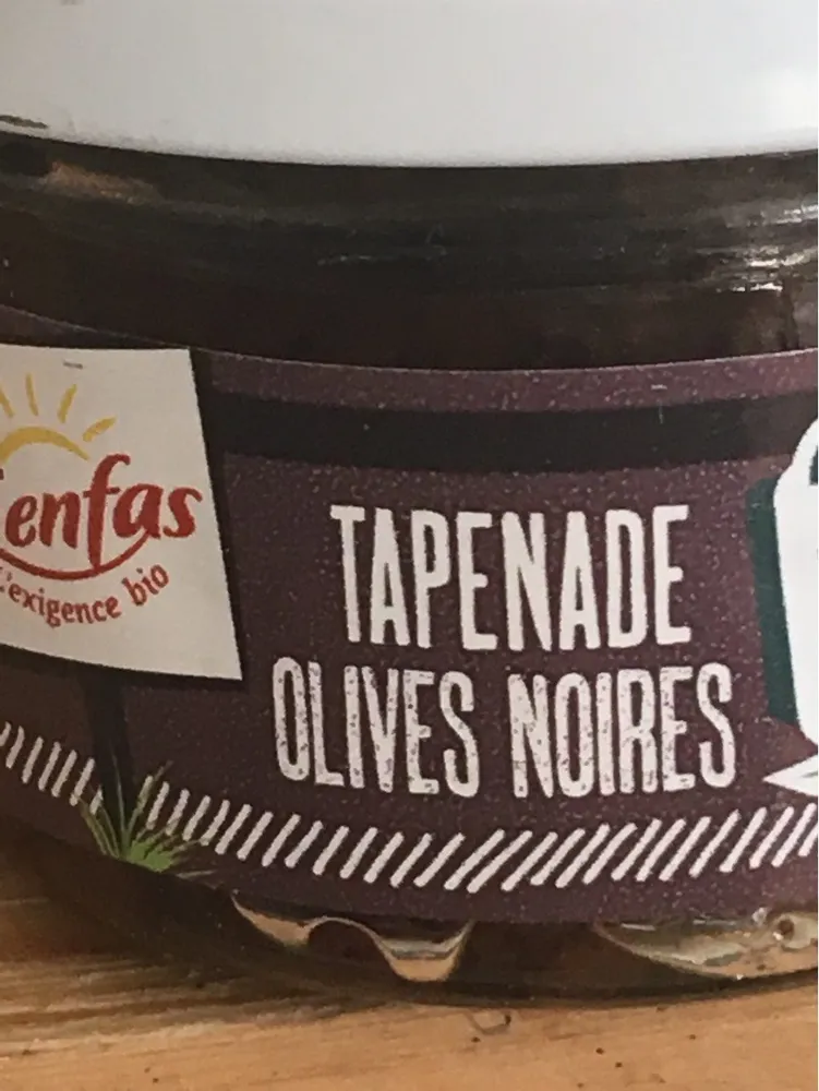 Tapenade Olives Noires