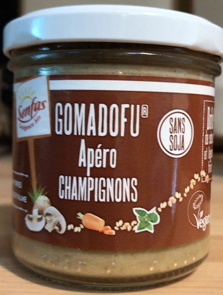 Gomadofu apreo champignons